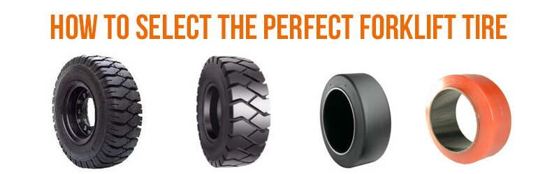 How to select a forklift tire – 3 things to consider